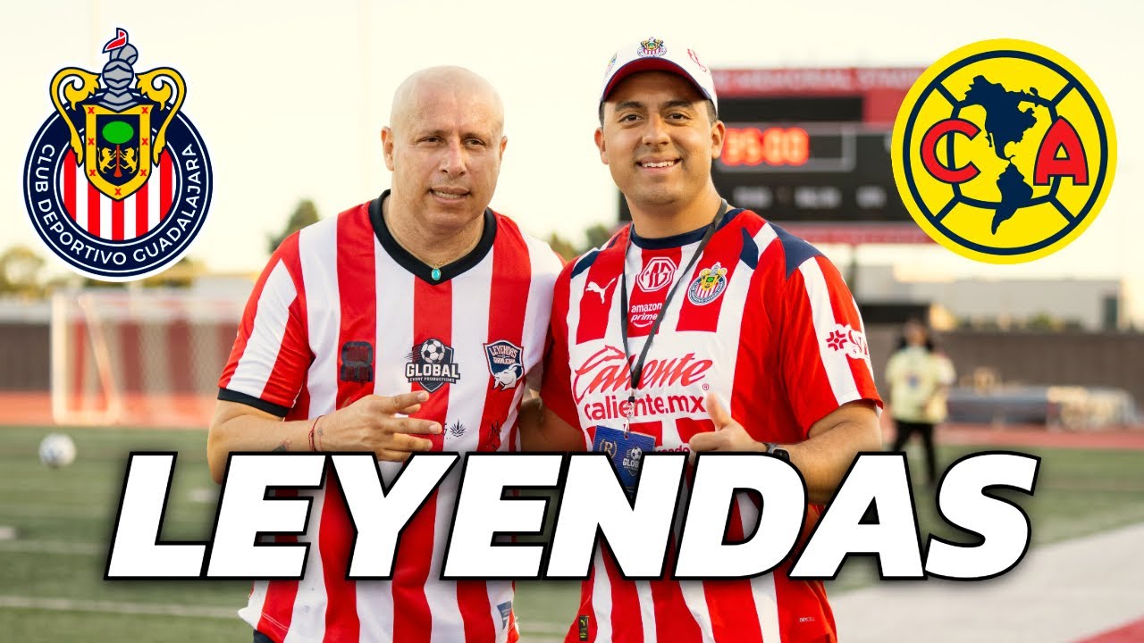 Así se vivió el partido de Leyendas CHIVAS vs AMÉRICA!