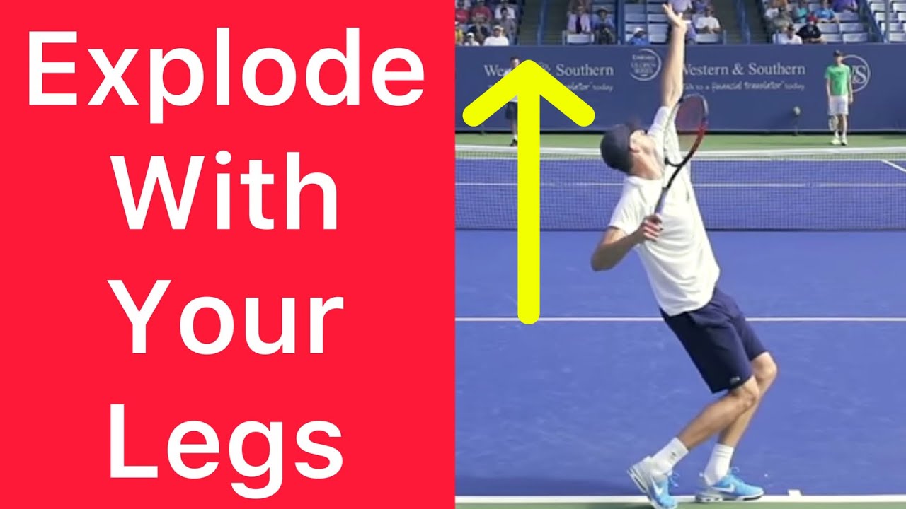 When To Explode Up With Your Legs (Tennis Serve Technique)