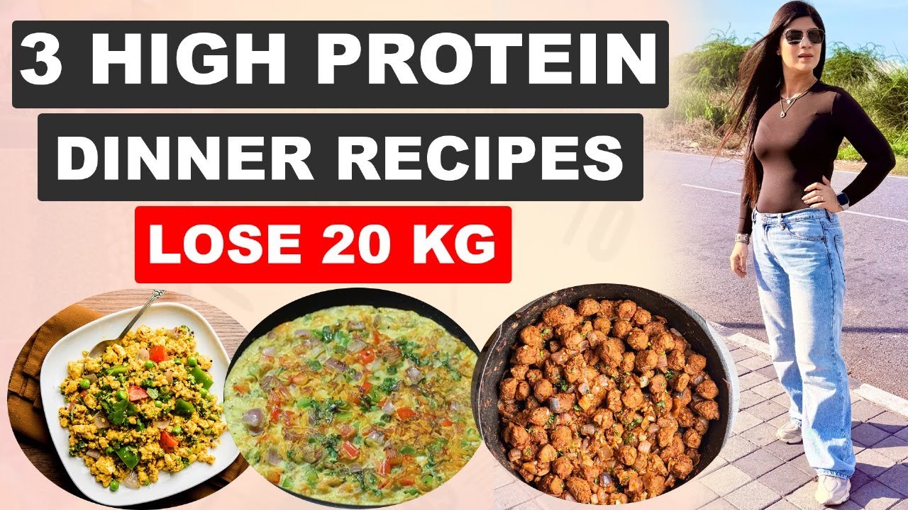3 High Protein Winter Dinner For Fast Weight Loss In Hindi | Recipes | Dr Shikha Singh Diet Plan