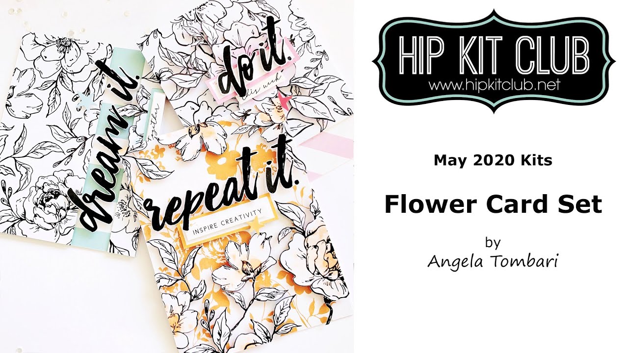 Floral Card Set | Hip Kit Club