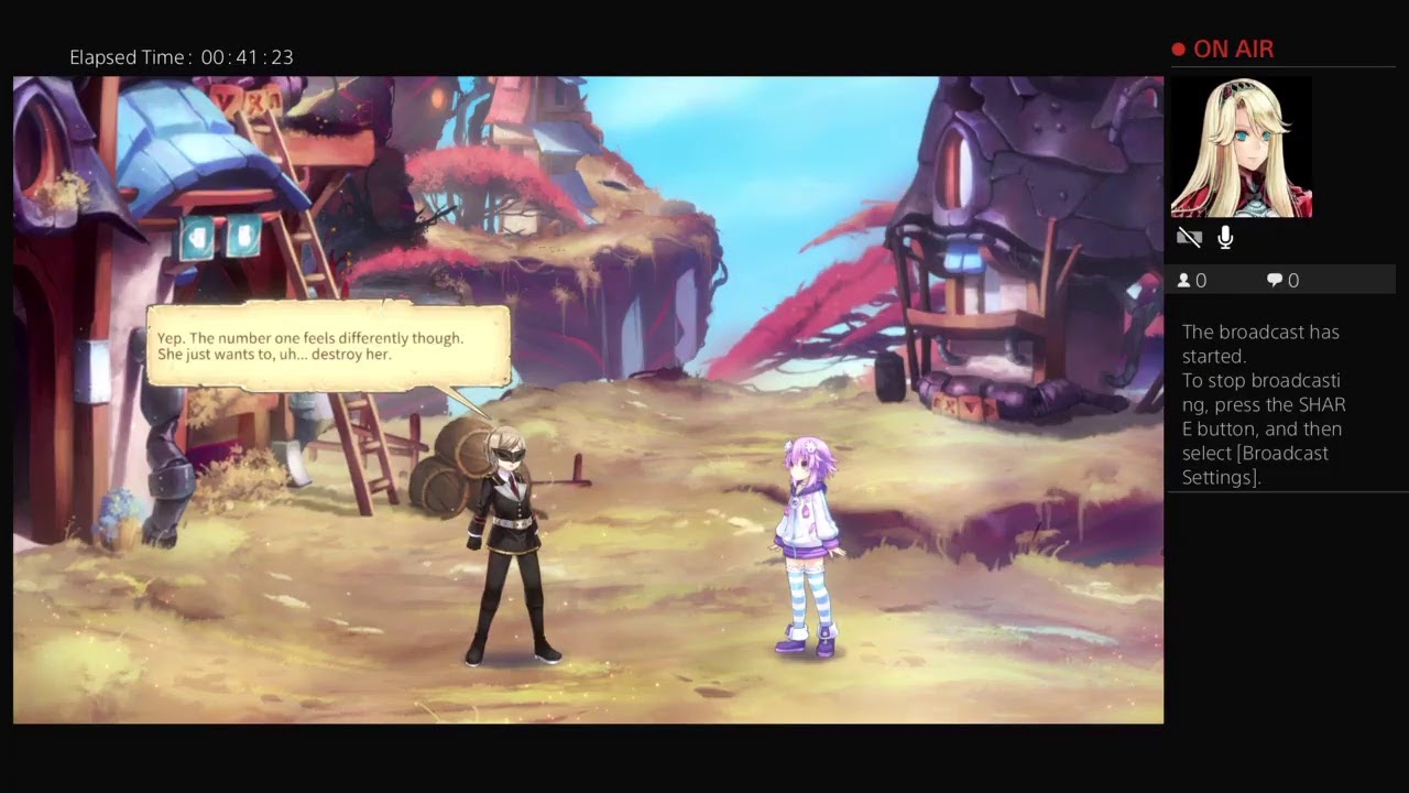 Lets play super neptunia rpg part 1