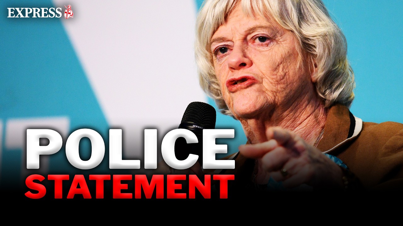 Police make statement as Ann Widdecombe's death becomes murder investigation after man arrested