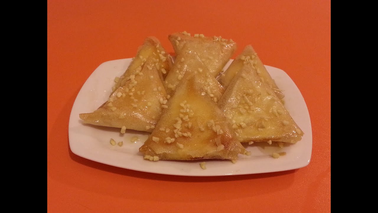 El arte de la cocina árabe - Briouat de queso fresco