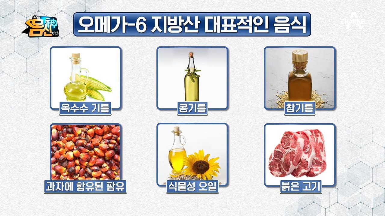 오메가는 좋은 거 아니였어?! ★오메가-6★가 염증이 된다고?! | 나는 몸신이다 288 회