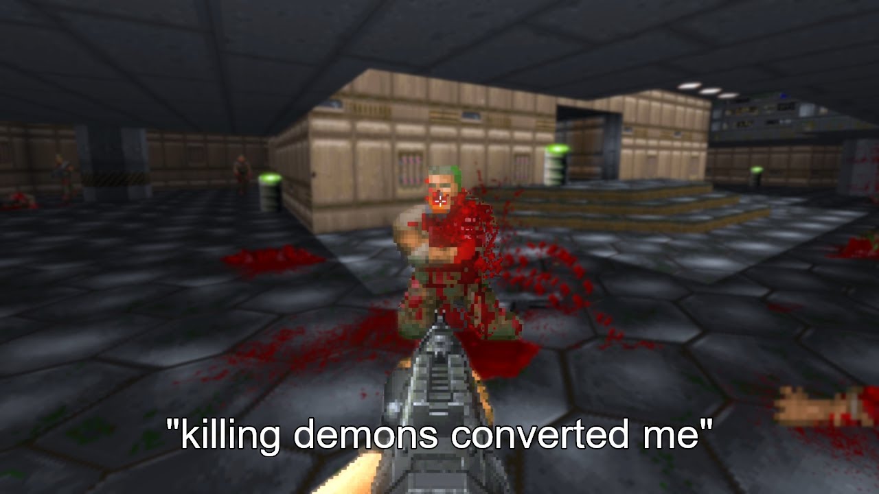 Мод Brutal DOOM довольно крутой (инструкция по установке прилагается)