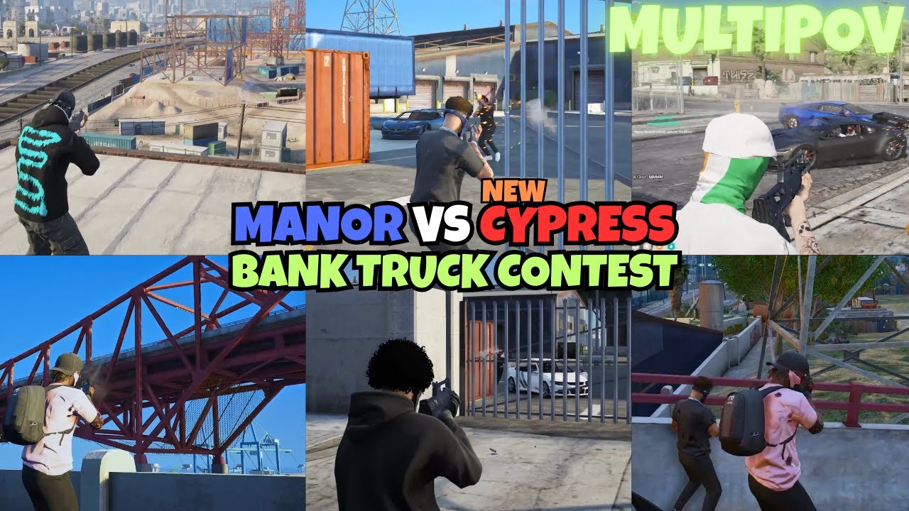 Manor Push New Cypress Turf After Bank Truck Contest | MultiPOVs | NOPIXEL 4.0 GTA RP