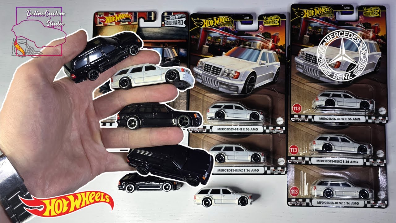 FIRST IN UKRAINE HOT WHEELS MERCEDES E36 AMG/ПЕРШІ В УКРАЇНІ. Розпаковка та огляд усіх варіацій