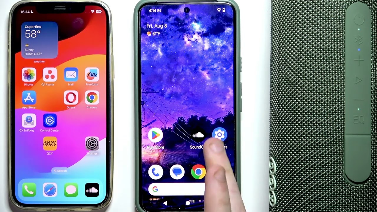QCY SP7 &ndash; How to Use Dual Connection with Two Devices