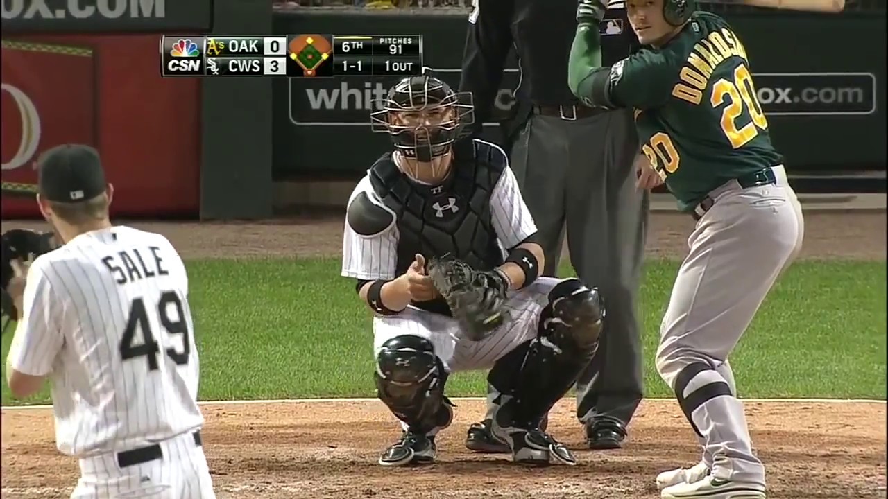 josh donaldson oakland highlights