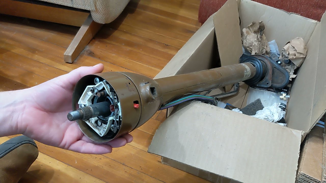 1972 Chevy C10 steering column disassembly