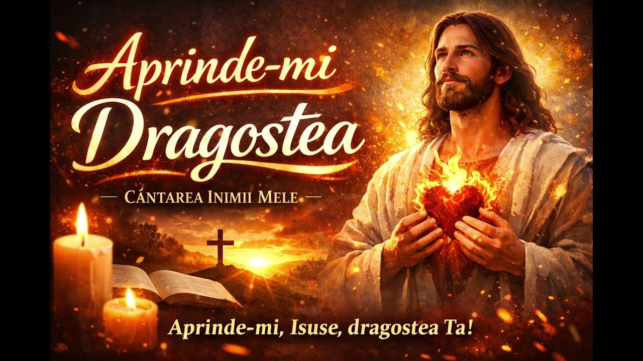 Aprinde-mi Dragostea – Cântare Creștină de Închinare | Isuse, aprinde-mi inima