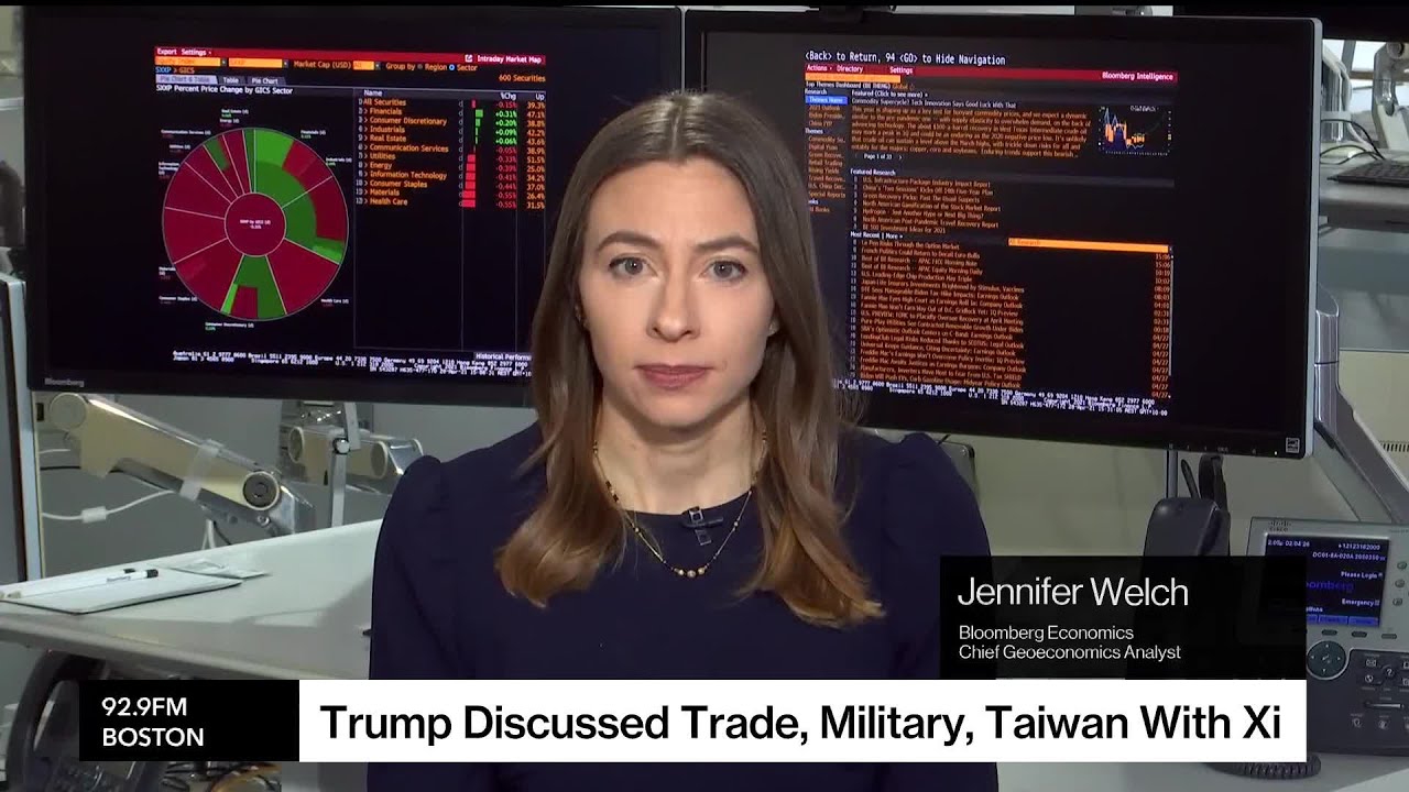 Trump, Xi Talk Trade, Taiwan Ahead of April Meeting