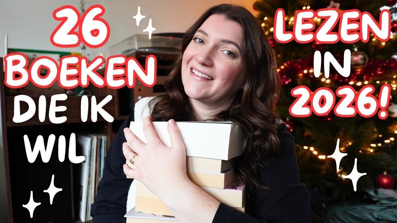 De 26 boeken die ik wil gaan lezen in 2026! 🌟