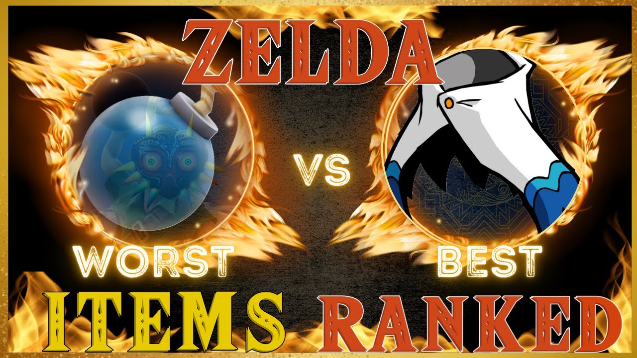 Zelda Items RANKED From Awesome To Awful!