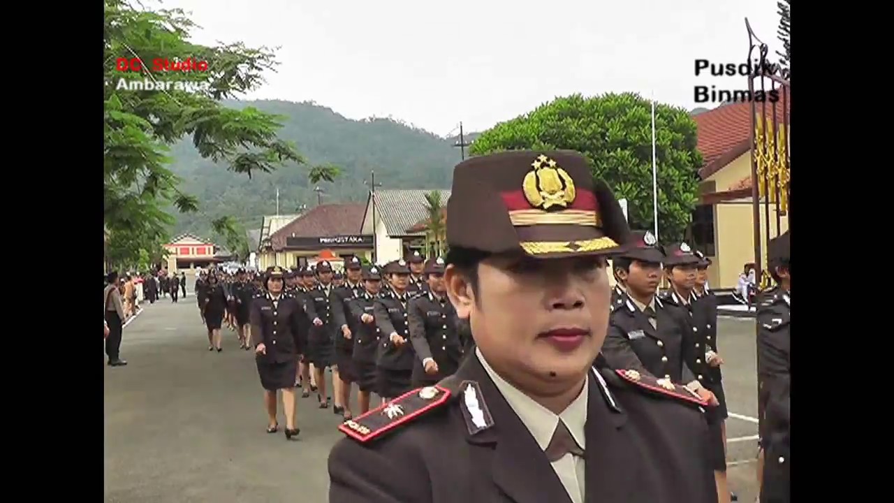 Upacara TUPDIK Polwan 43 Pusdik Binmas - Part 1