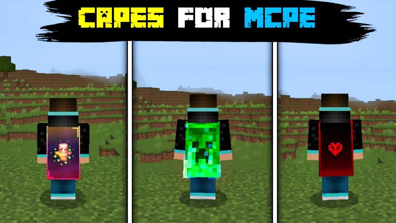 How to Get FREE Custom Capes in Minecraft PE 1.21+ (Easy Tutorial!)