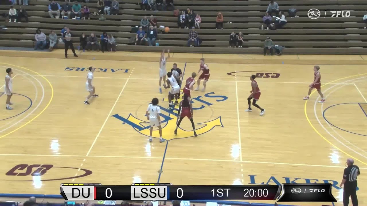 Davenport Basketball Vs Lake Superior State Men's | GLIAC Highlights