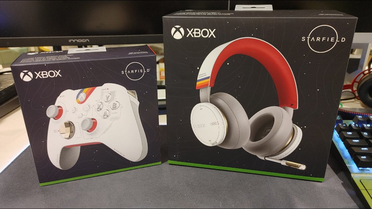 Starfield Limited Edition Controller & Headset Unboxing + Secret Easter Eggs
