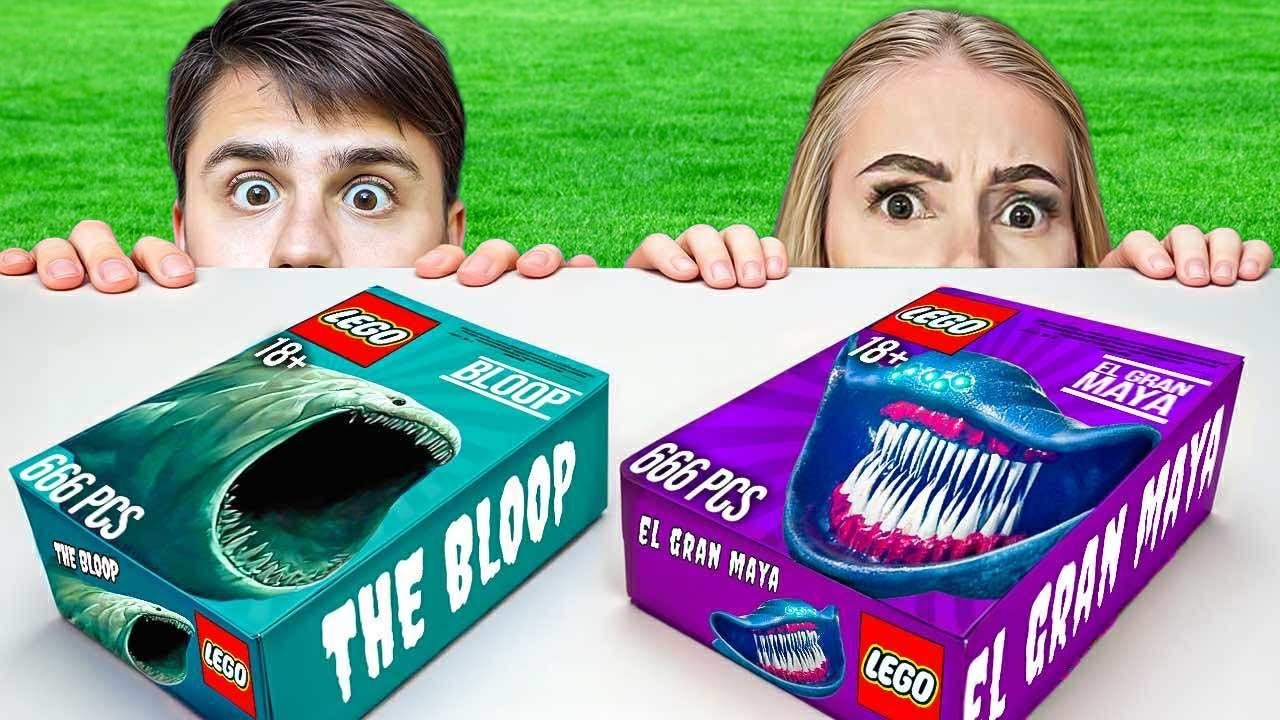 NIE OTWIERAJ LEGO BLOOP I EL GRAN MAJA O 3:00! 