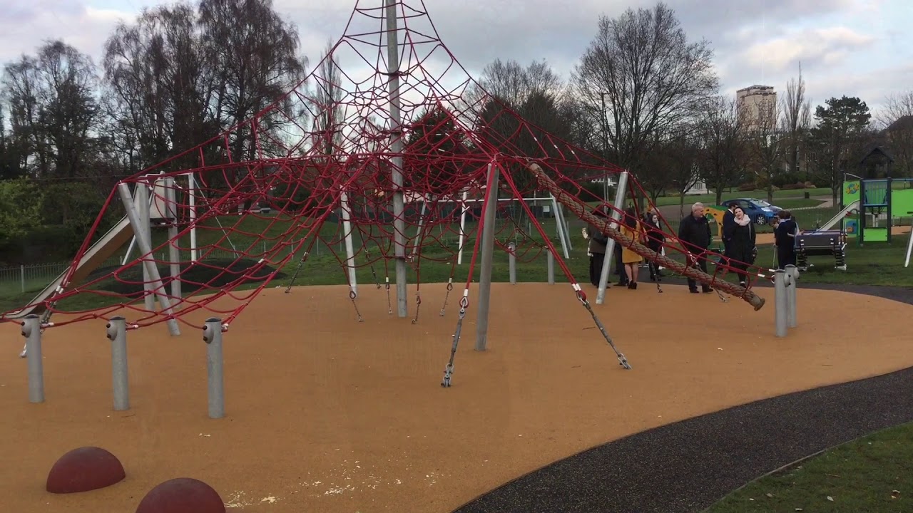 Official opening of new Duchess of Hamilton play park in Motherwell