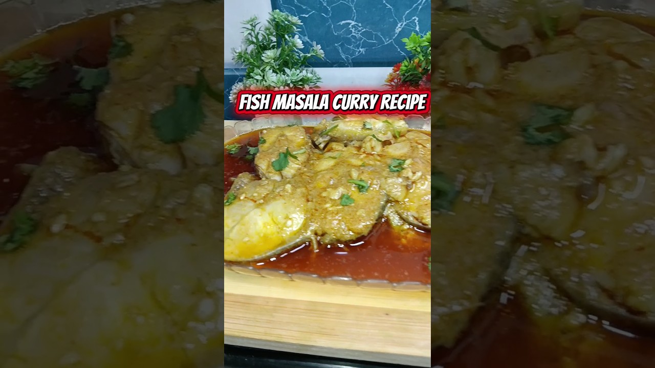 Fish🐠 Masala Curry Recipe 