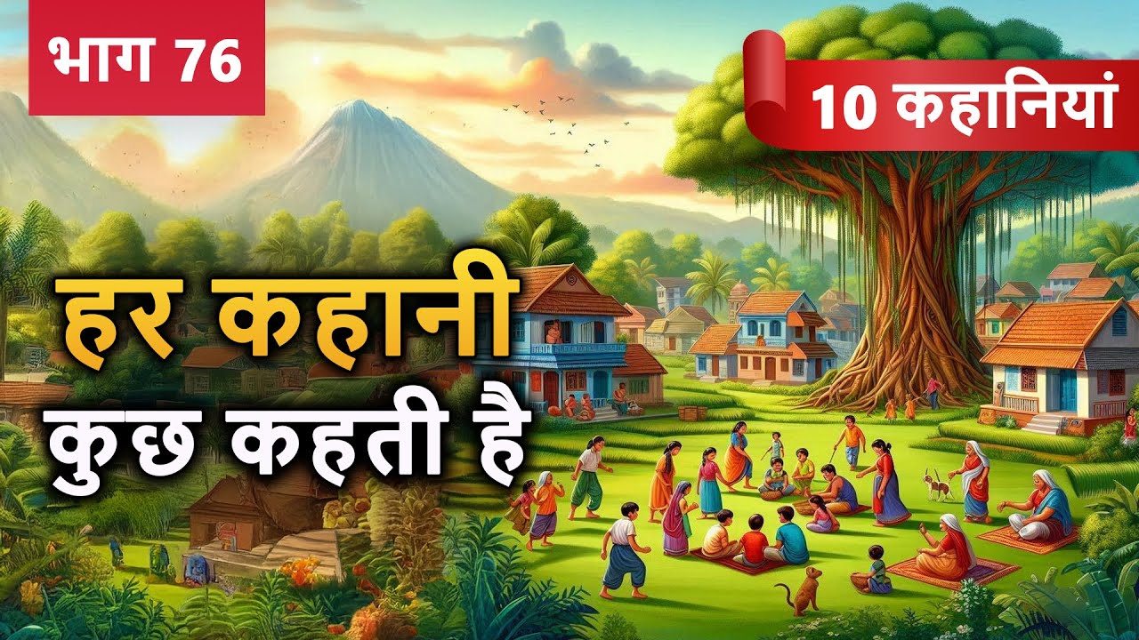 PART 76 (10 कहानियाँ) हर कहानी कुछ कहती है | Hindi Moral Story (नैतिक कहानियाँ हिंदी) Spiritual TV