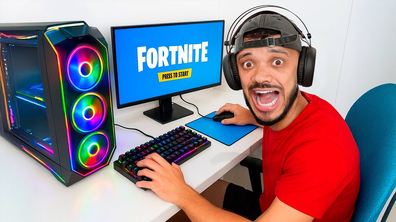 comprei o PC GAMER mais barato da 25 DE MARÇO pra ver se presta