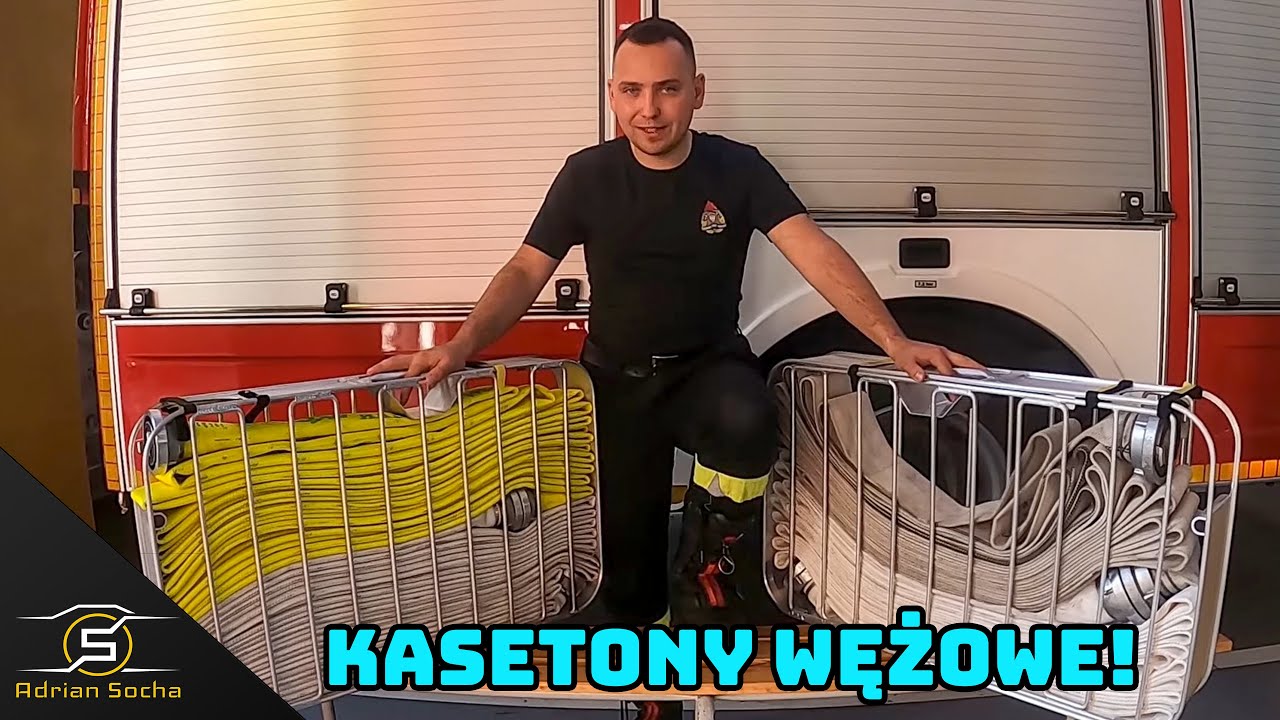 WYTRZYMAŁE ODCINKI WĘŻOWE DLA STRAŻAKÓW ORAZ KASETONY WĘŻOWE USPRAWNIAJĄCE DZIAŁANIA GAŚNICZE!