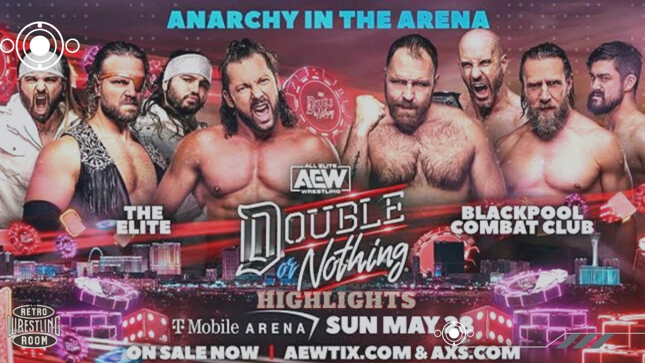 The Elite v The BCC: Anarchy in the Arena | AEW Double or Nothing 2023 Highlights