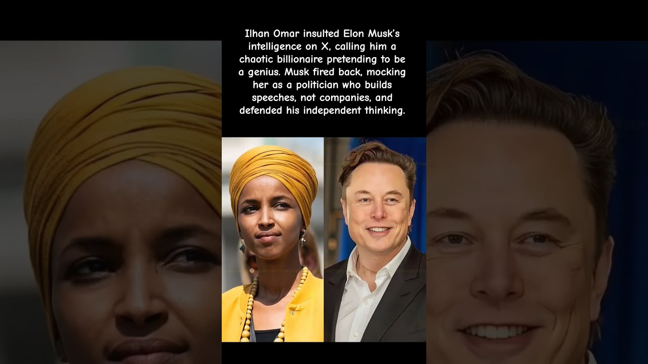 Ilhan Omar Criticizes Elon Musk — His Response Had Everyone Talking! 