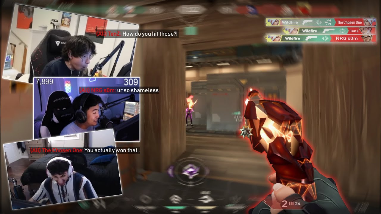 STREAMERS react to Radiant CLUTCH/AIM GENIUS