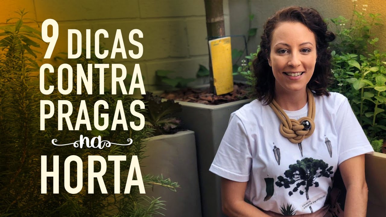 9 Dicas contra PRAGAS na HORTA