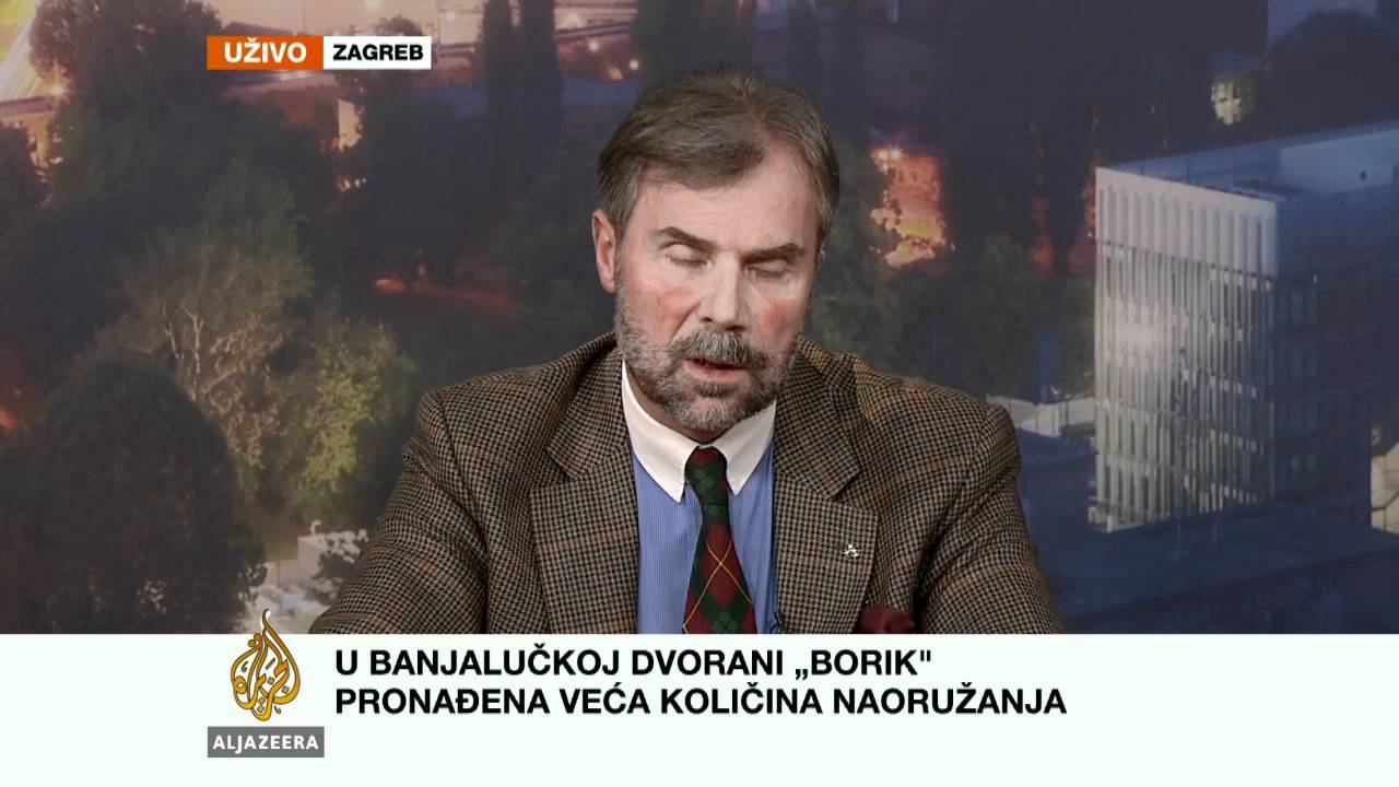 Mate Laušić o pronađenom oružju u dvorani Borik - Al Jazeera Balkans