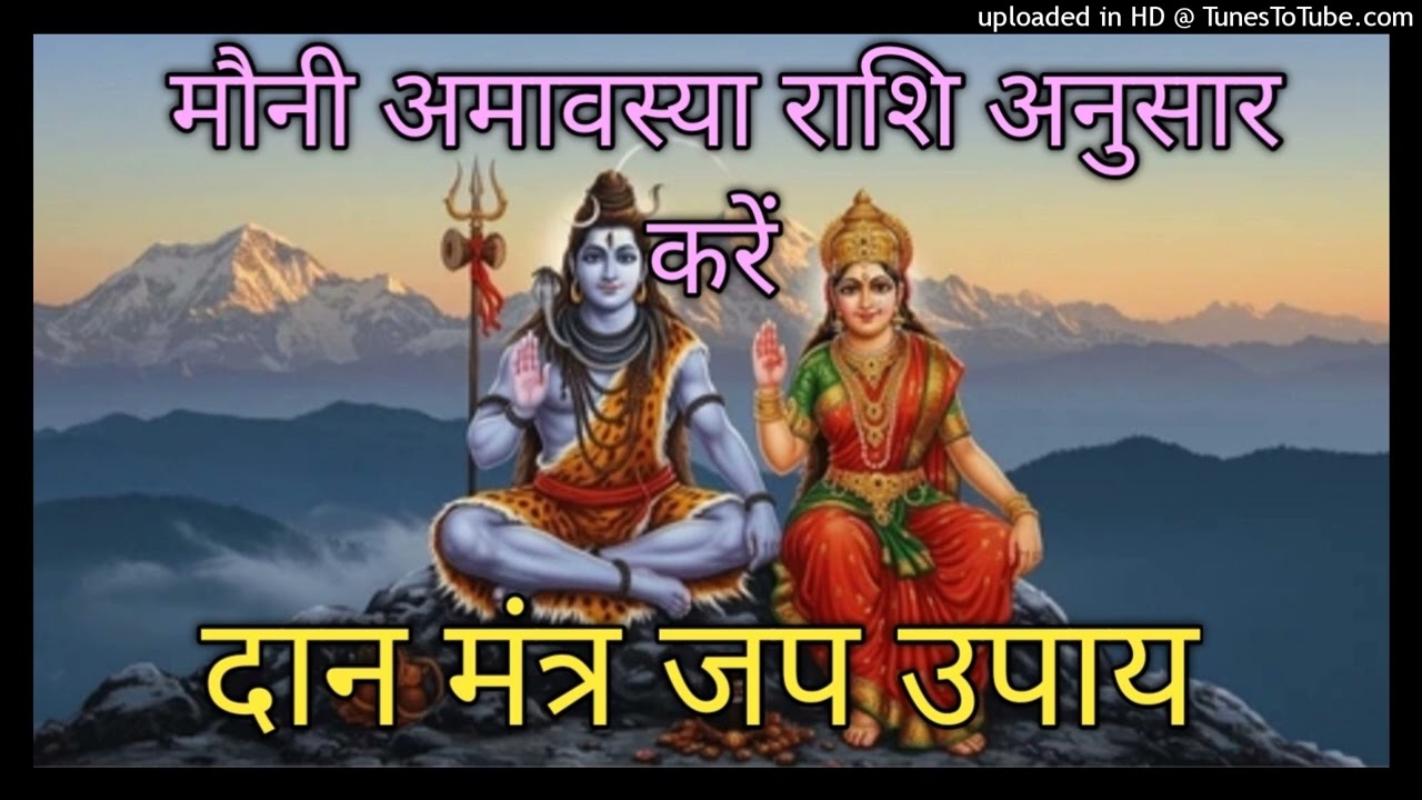 मौनी अमावस्या पर राशि अनुसार करें दान मंत्र जप उपायMouni Amawsya Rashi Anusar Dan Mantr Jap Upay2026