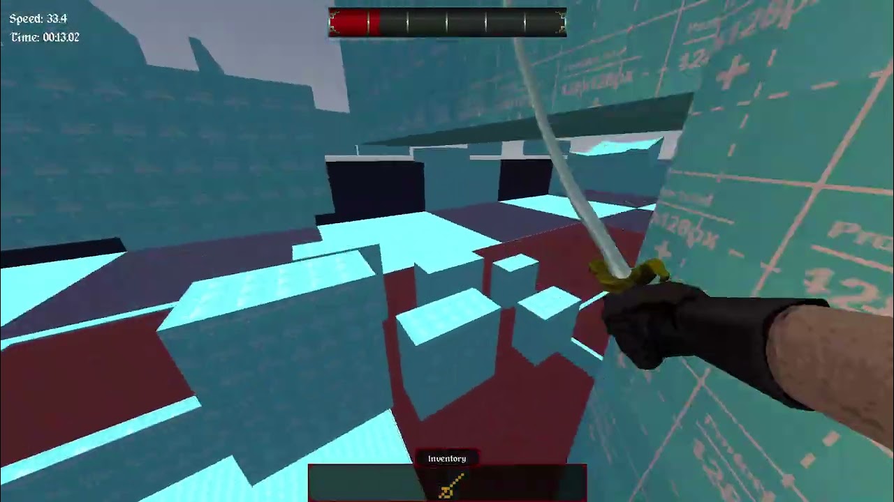 Sandbox speedrun in Bloodthief