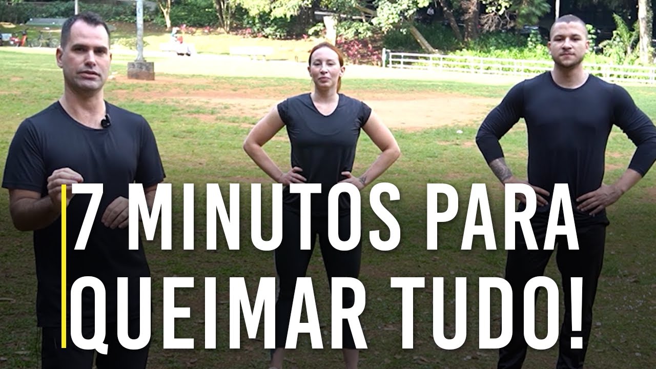 7 MINUTOS para trabalhar TODO O CORPO!