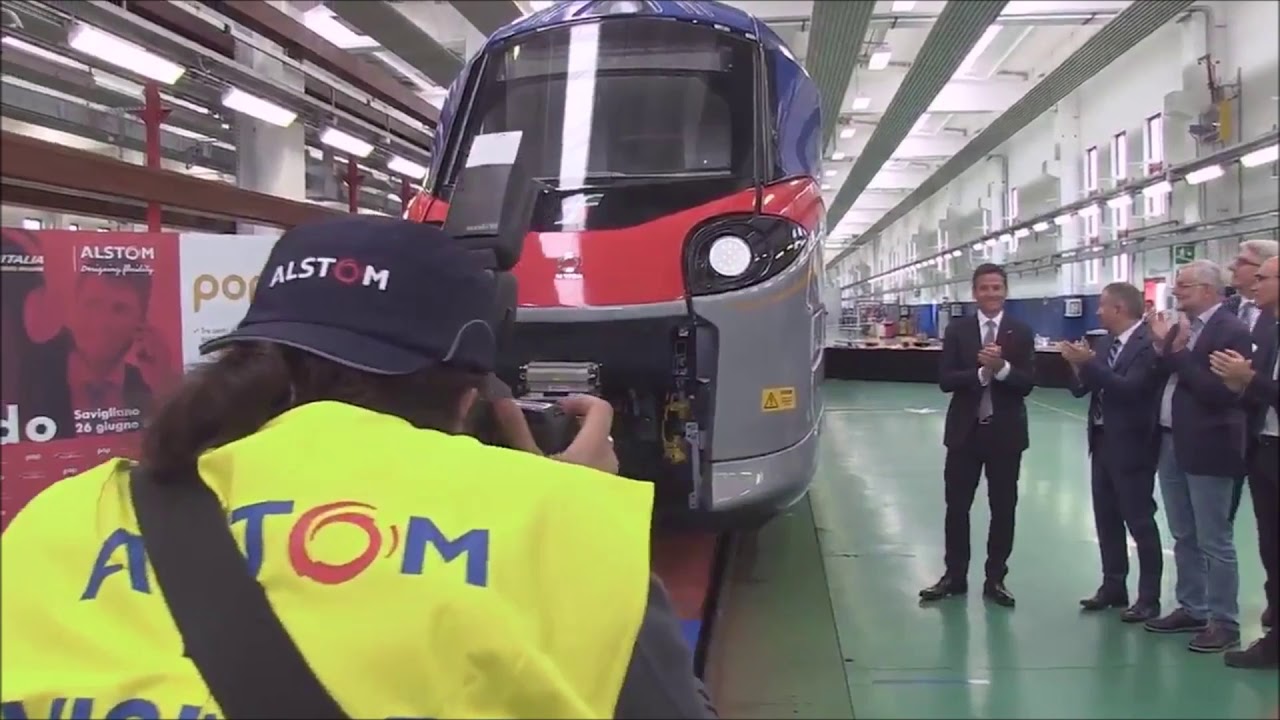 Presentazione treno Pop alla stampa