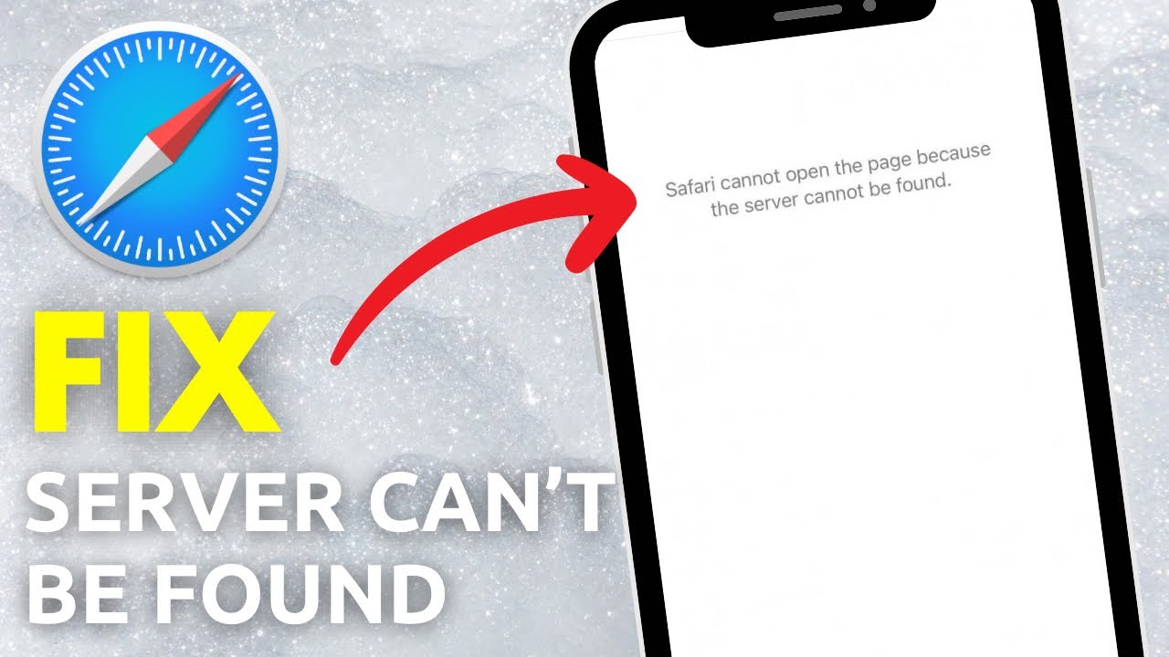 How To Fix Safari Server Cannot Be Found