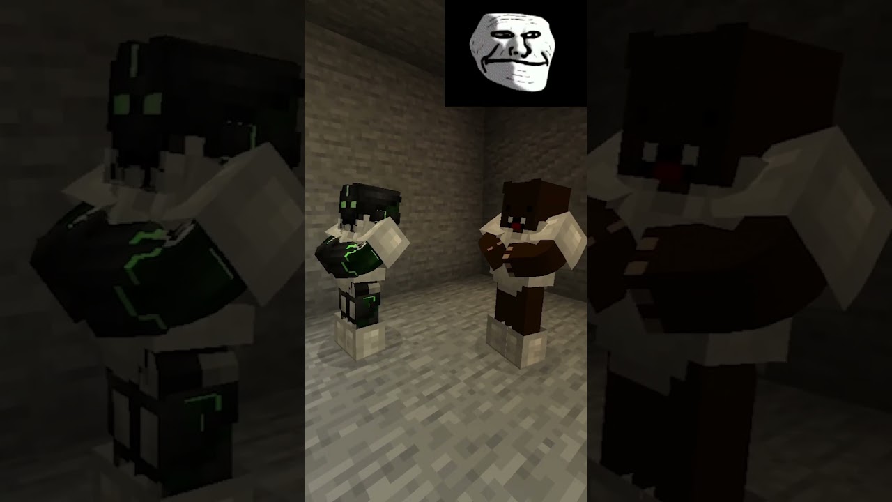 DONT mess with HEROBRINE 😈 #shorts #minecraft