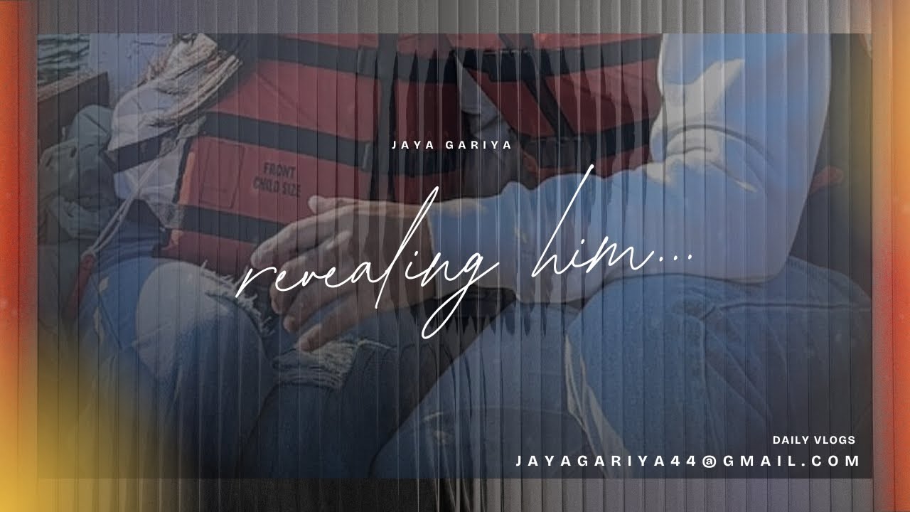 Revealing him 😍@jayagariya19 
