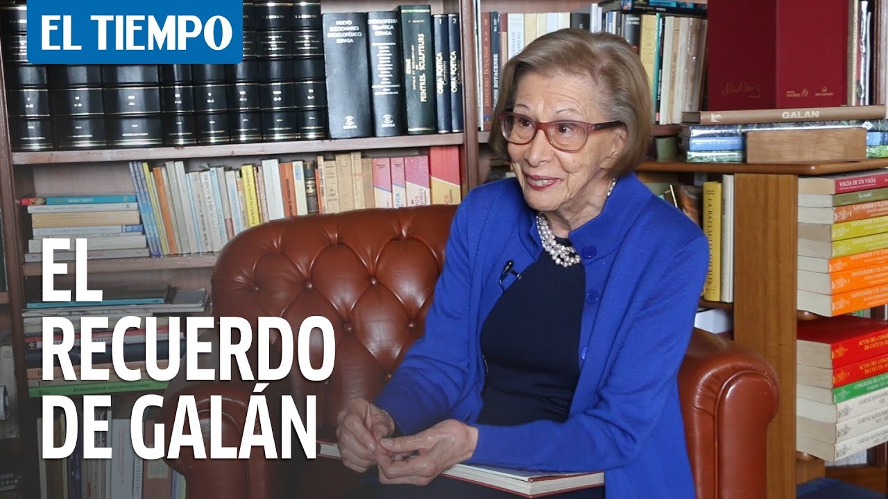 Gloria Pachón de Galán recuerda el legado de su esposo | EL TIEMPO