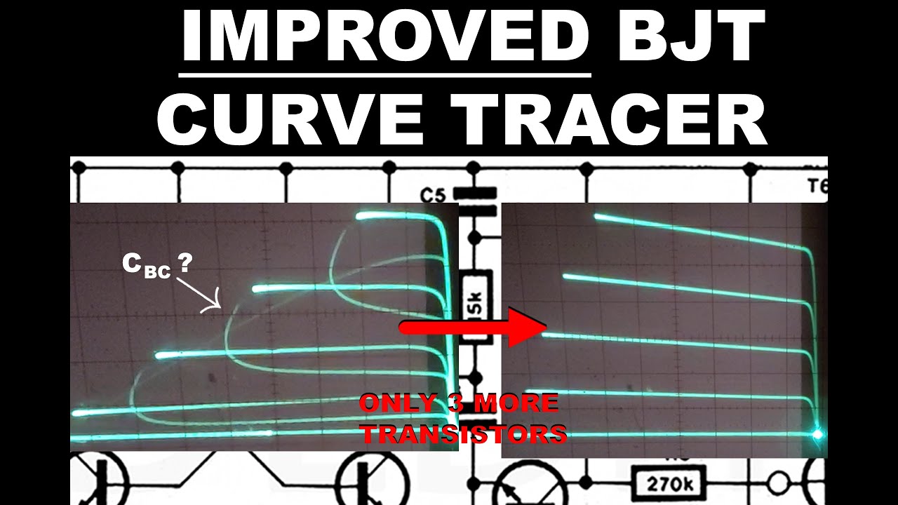IMPROVED Discrete BJT Curve Tracer: the Unexpected Role of Parasitics