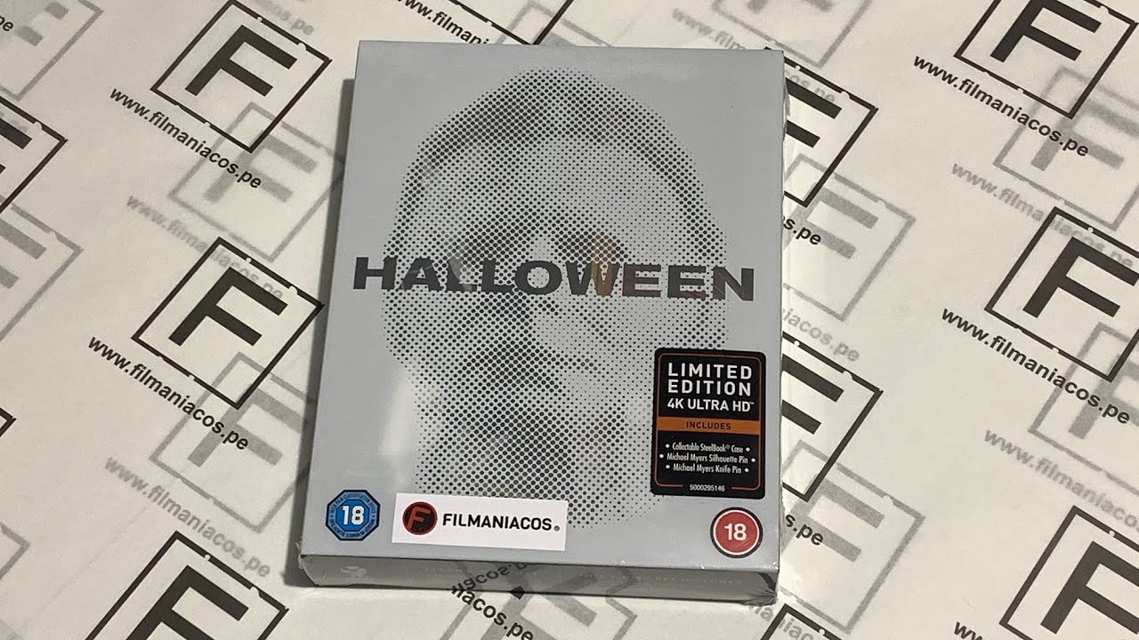Halloween (Titans Of Cult Steelbook) (2018) [4K Ultra HD + Blu-ray + Pins] ¡UNBOXING FILMANIACO!