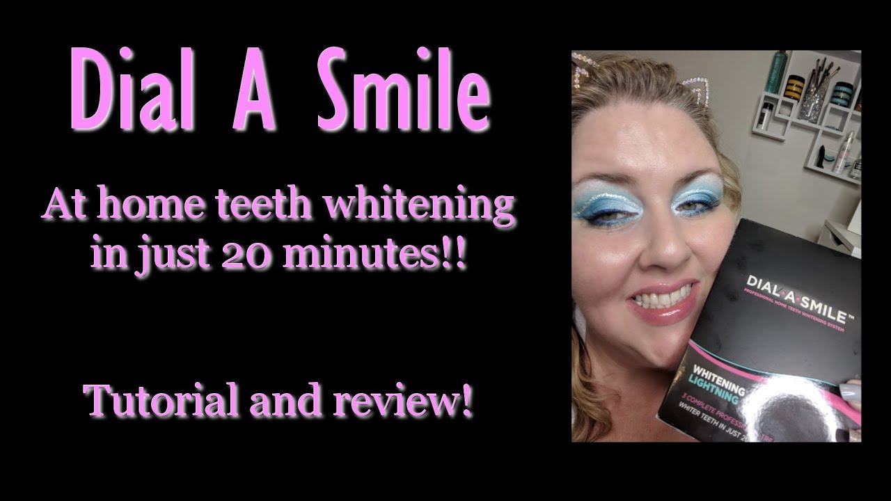 Whitening Lightning Dial A Smile Tutorial and Review