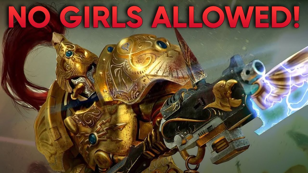 Warhammer Incels Seething over Female Custodes