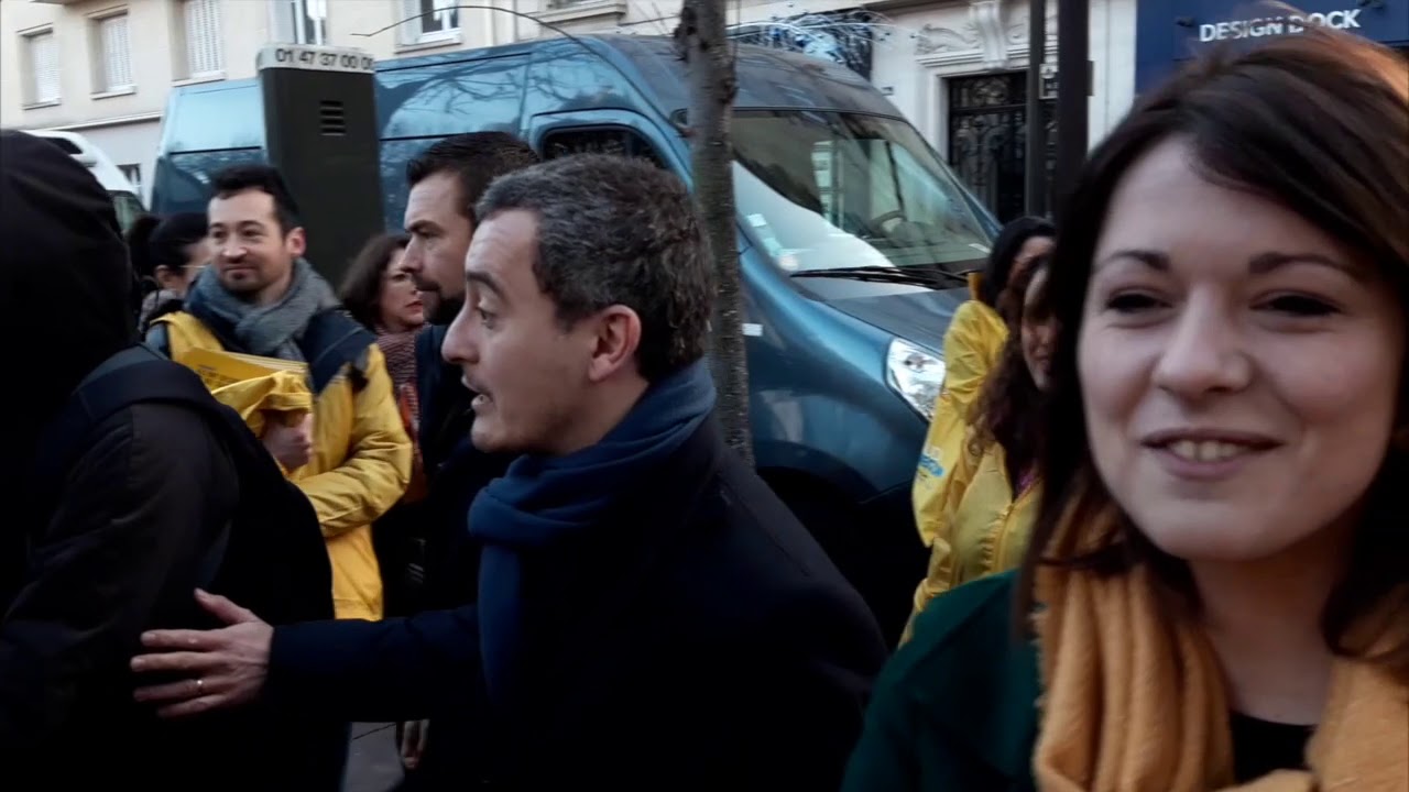 G&eacute;rald Darmanin, Ministre de l'action et des comptes publics soutient Maud Bregeon