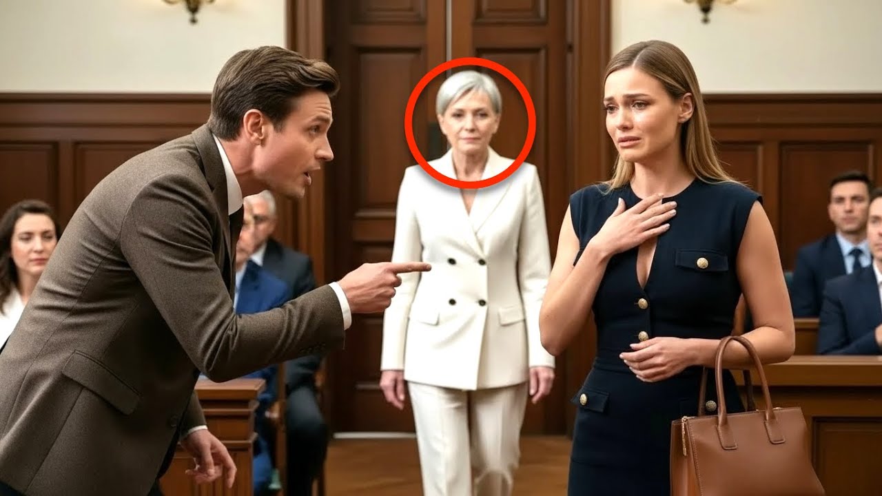 Il s'est moqué de sa femme parce qu'elle n'avait pas d'avocat, puis sa mère est arrivée et a stupéfi