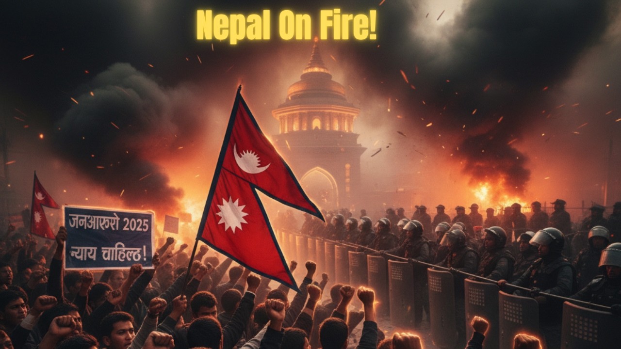 🇳🇵 Nepal Protests 2025: Gen Z vs Govt | Full Story