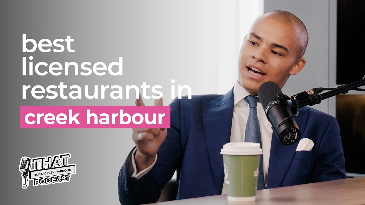 that dubai creek harbour podcast ep1| why everyone's talking about this waterfront community?