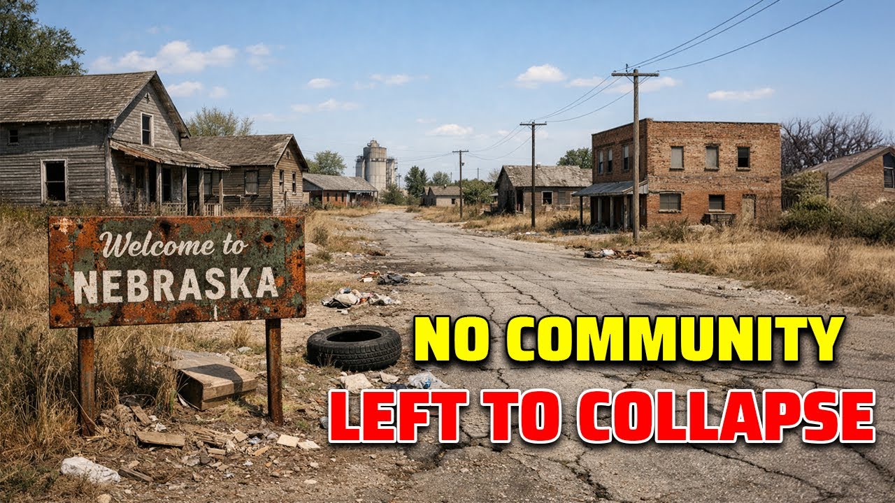 10 Most Abandoned Cities in Nebraska | Entire Towns Left to Decay